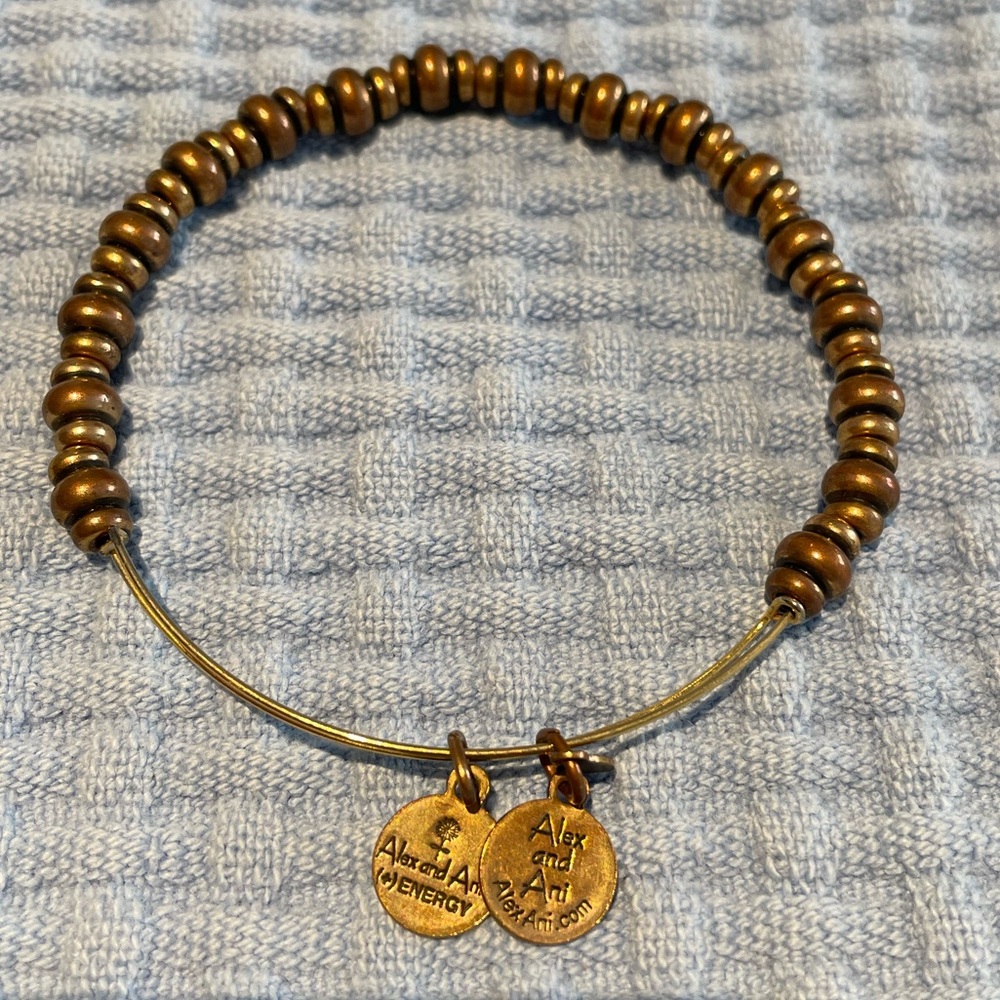 Alex and Ani beaded bangle